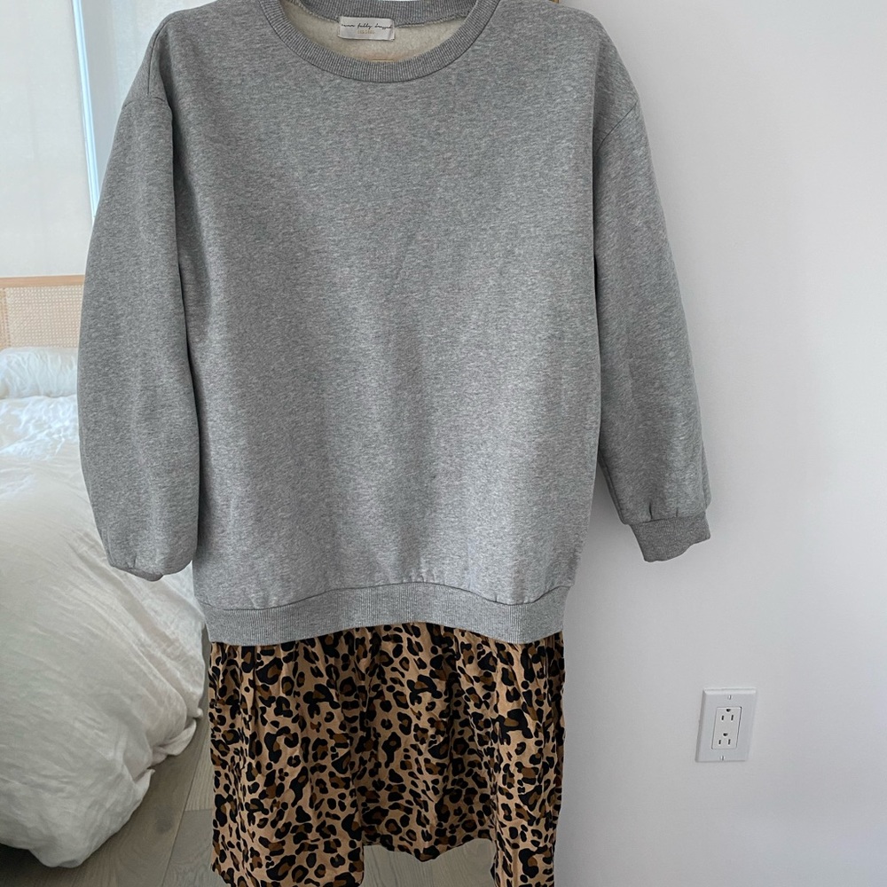Never Fully Dressed sweater dress hybrid